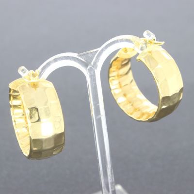 Stilvolle Ohrringe 585 14 Karat Gelbgold