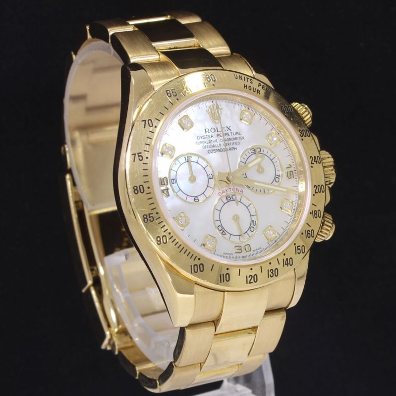 Rolex Daytona Cosmograph 40 mm Gelbgold 18 Karat 116528