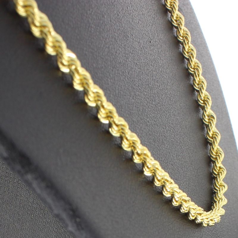 Kordelkette Gelbgold 585 14 Karat 45 cm 