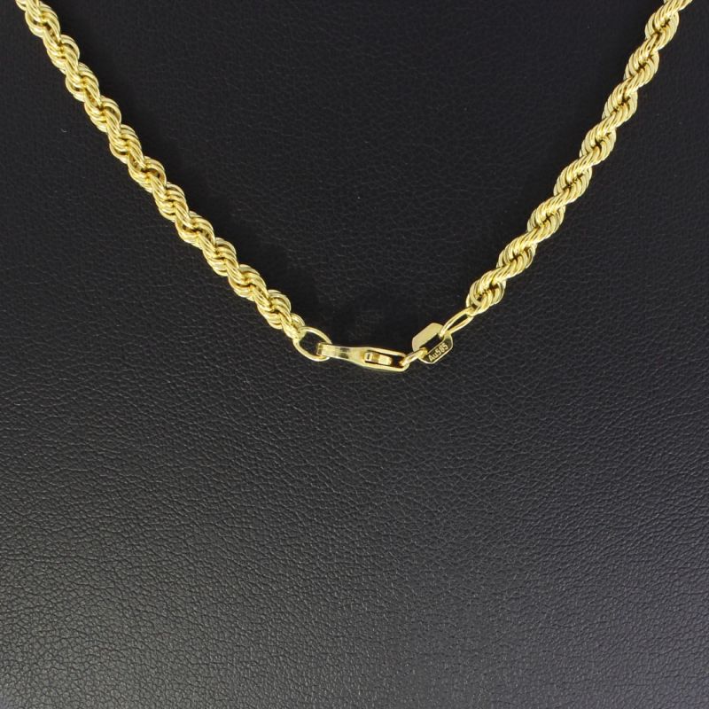 Kordelkette Gelbgold 585 14 Karat 45 cm 