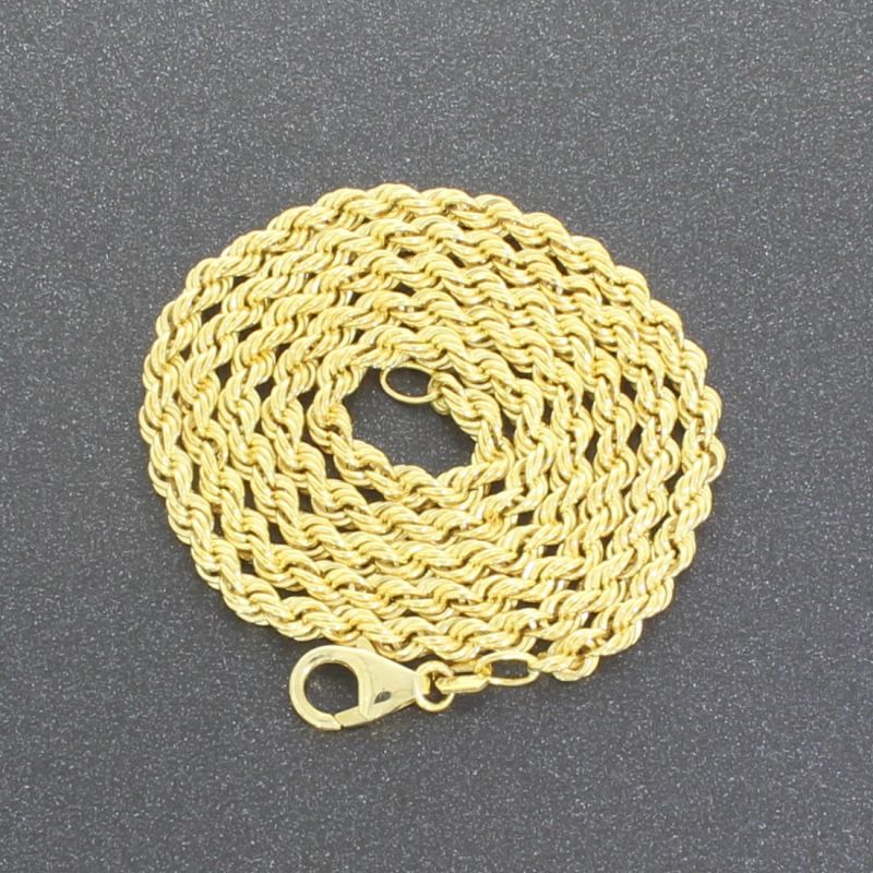 Kordelkette Gelbgold 585 14 Karat 45 cm 