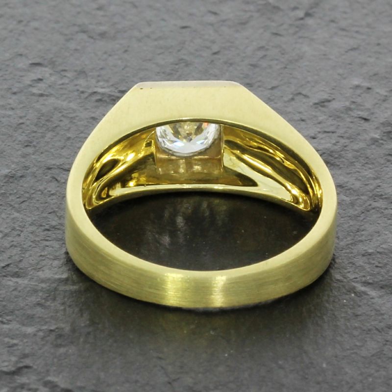 Klassischer Brillantring 0,75 Ct Gold 585 14 Karat