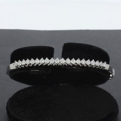 Brillant Armreif Weißgold 750 18 Karat 1,16 Ct 