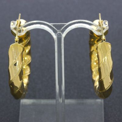 Creolen Gelbgold 585 14 Karat 