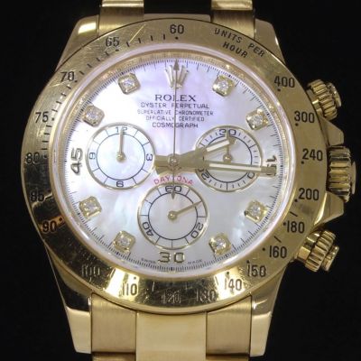Rolex Daytona Cosmograph 40 mm Gelbgold 18 Karat 116528