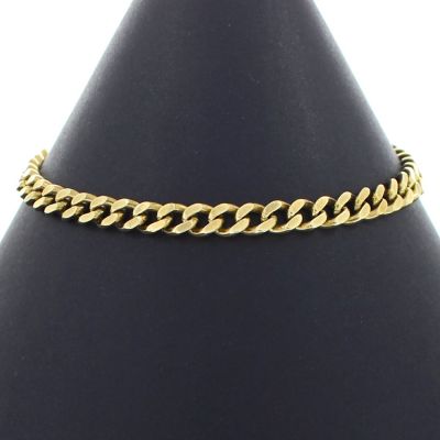 Panzerarmband Gelbgold 333 8 Karat 19,5 cm 