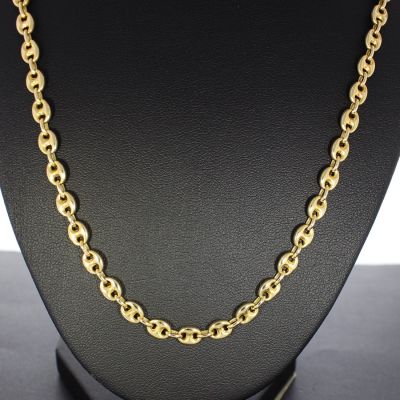 Schiffsankerkette Gelbgold 585 14 Karat 62 cm 