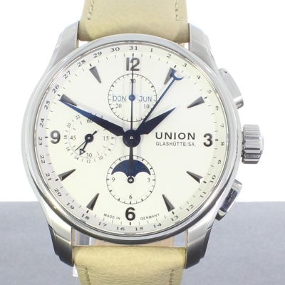 Union Glashütte Belisar Chronograph Automatik Leder D002.425.1