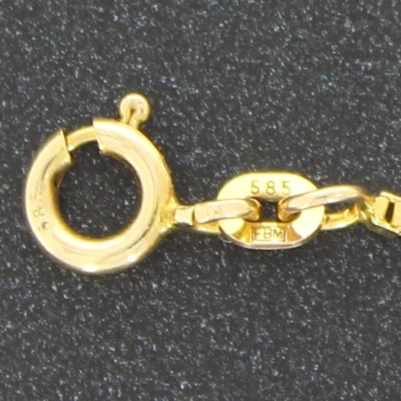 Venezia Kette 585 14 Karat Gelbgold 