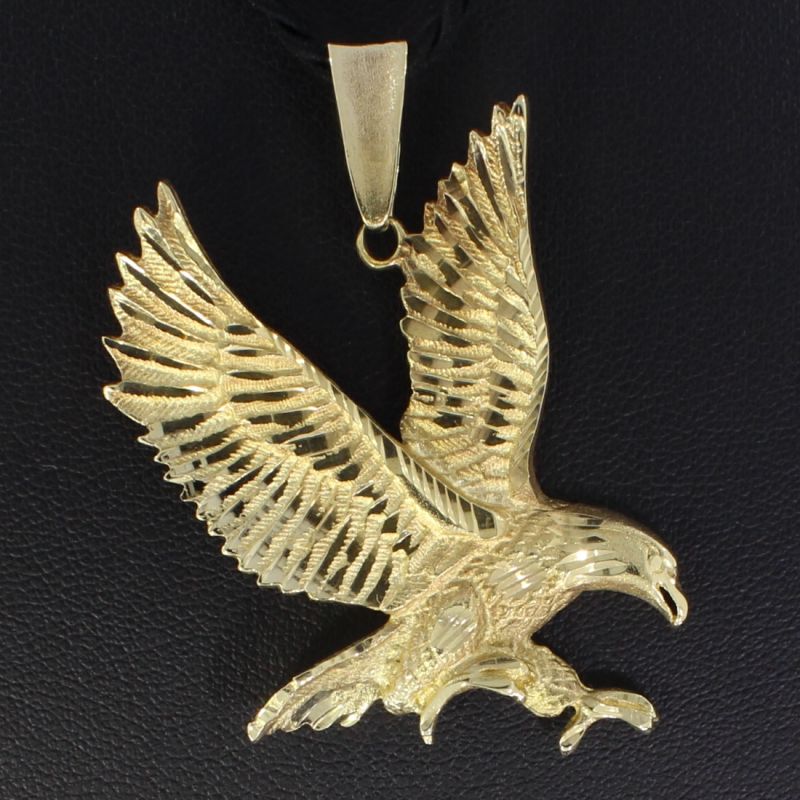 Adler Anhänger Gelbgold 585 14 Karat 