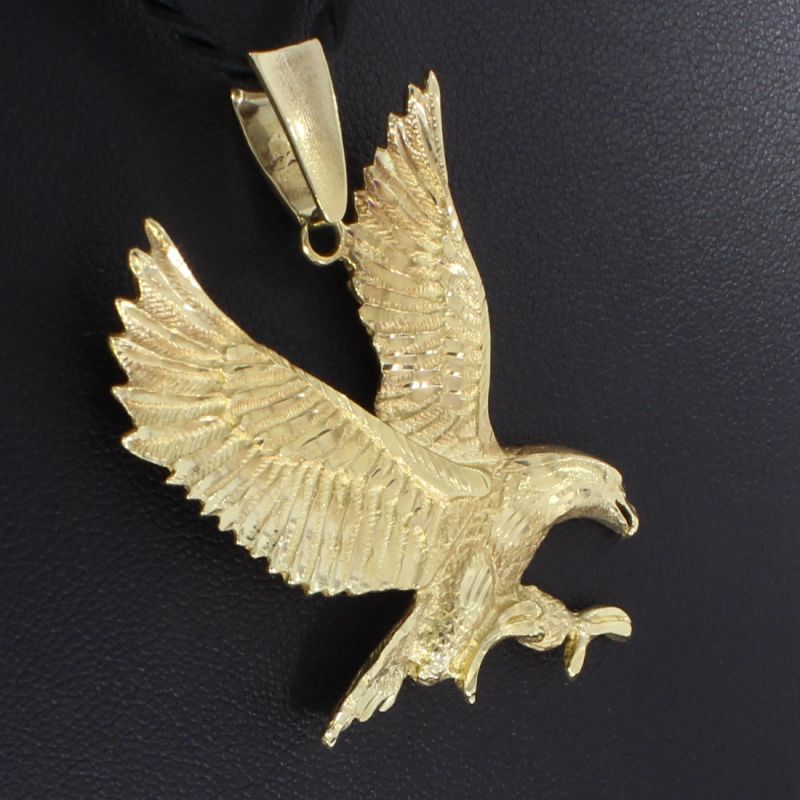 Adler Anhänger Gelbgold 585 14 Karat 