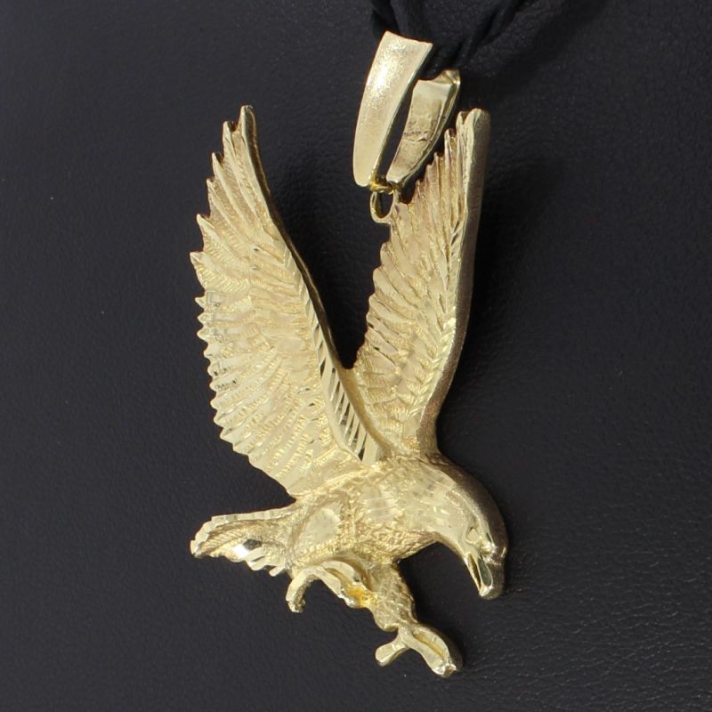 Adler Anhänger Gelbgold 585 14 Karat 