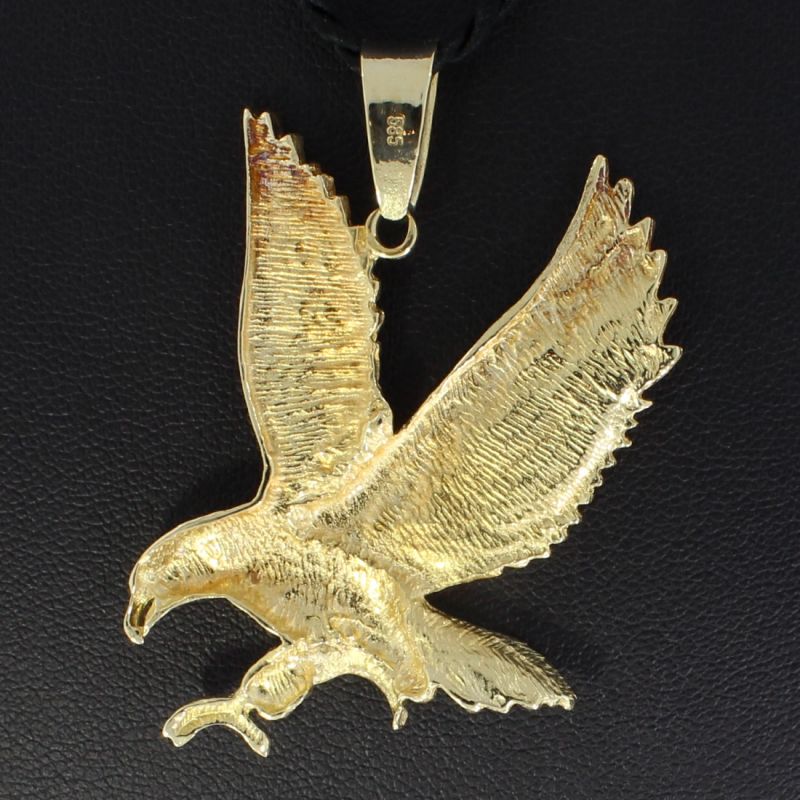 Adler Anhänger Gelbgold 585 14 Karat 