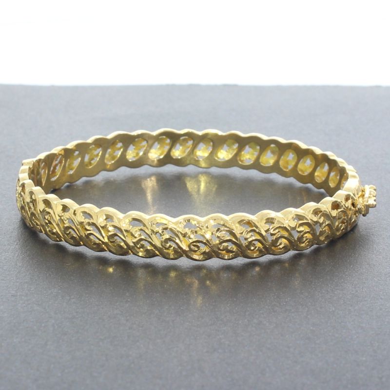 Orientalisches Armreif Gelbgold 750 18 Karat