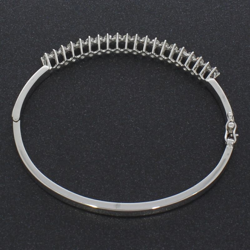 Brillant Armreif Weißgold 750 18 Karat 1,16 Ct 
