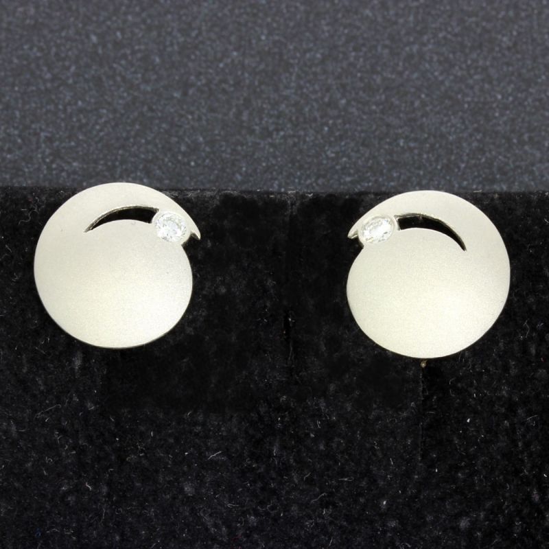 Brillant Ohrstecker Platin 950 