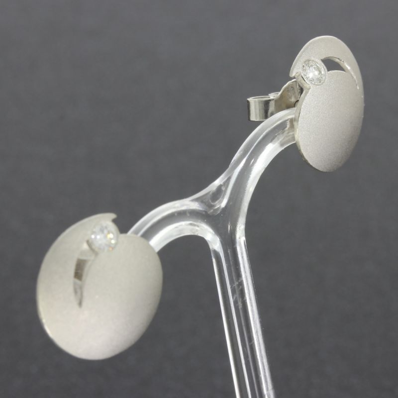 Brillant Ohrstecker Platin 950 