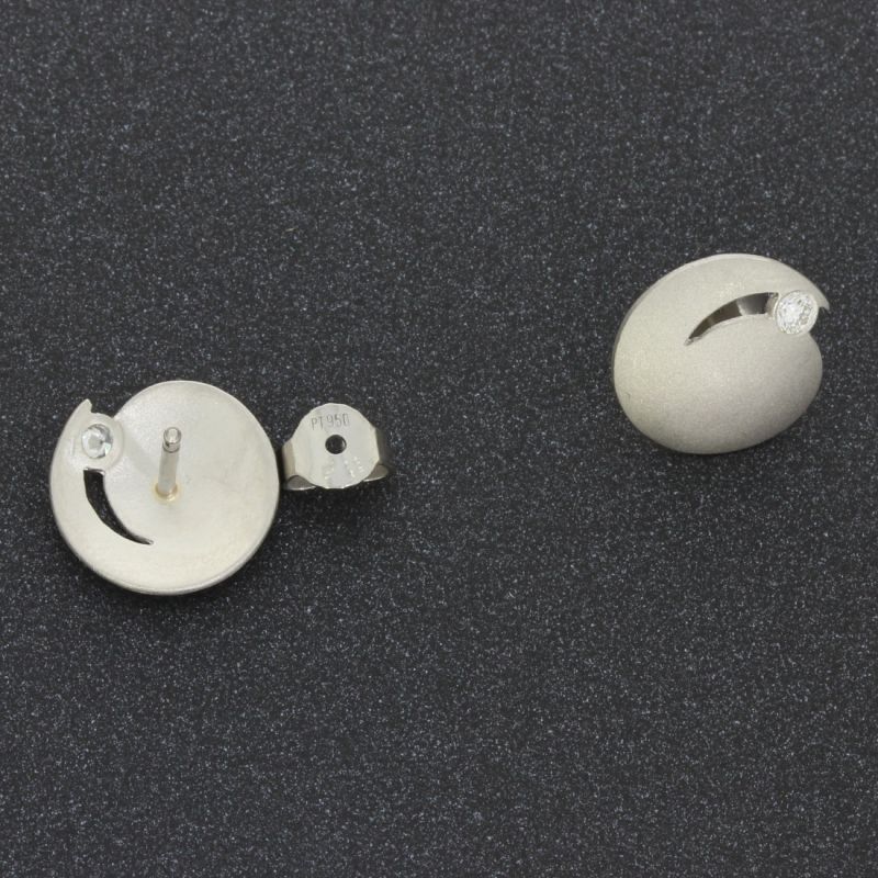 Brillant Ohrstecker Platin 950 