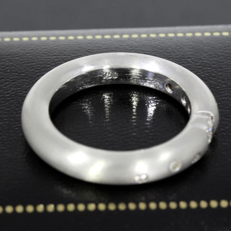 Brillant Ring 750er 18 Karat Weißgold 0,20 Carat