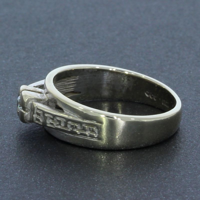 Brillantring Weißgold 585 14 Karat 0,04 Ct 