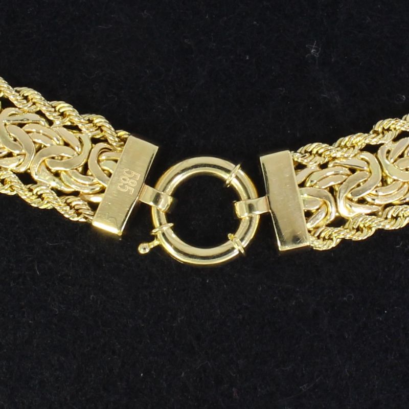 Collierkette Gelbgold 585 14 Karat
