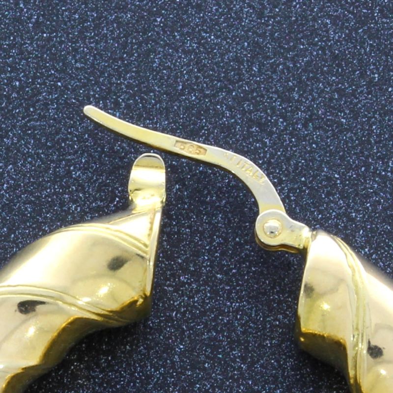 Creolen Gelbgold 585 14 Karat 