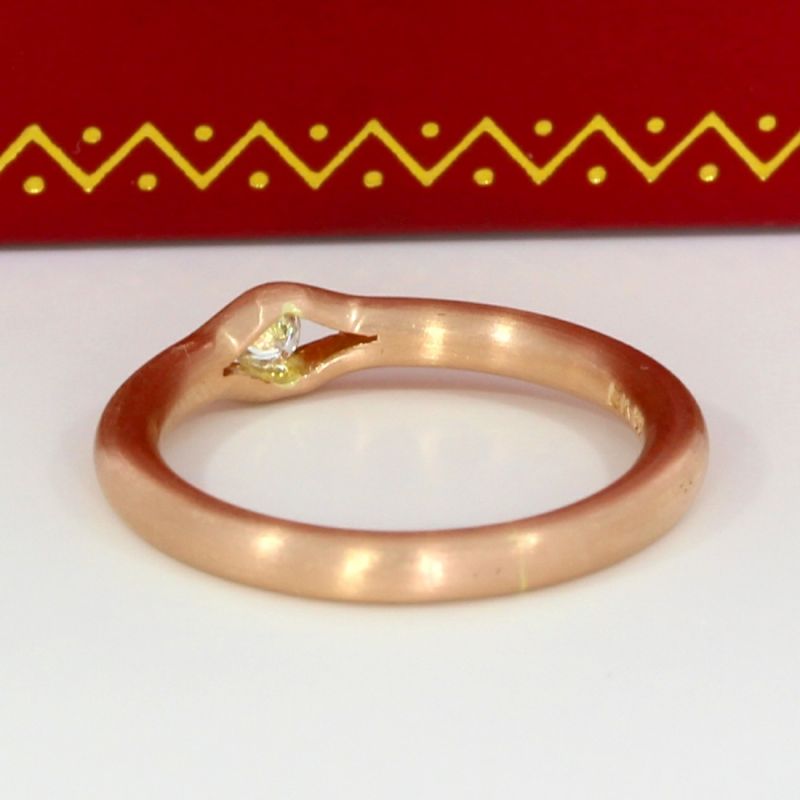585 Goldring mit Brillant 0,06 ct