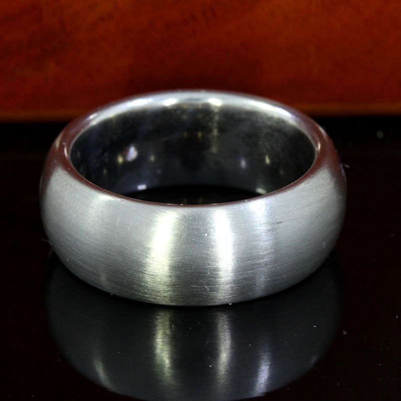 585 Palladiumring mit Brillant 0,25 ct