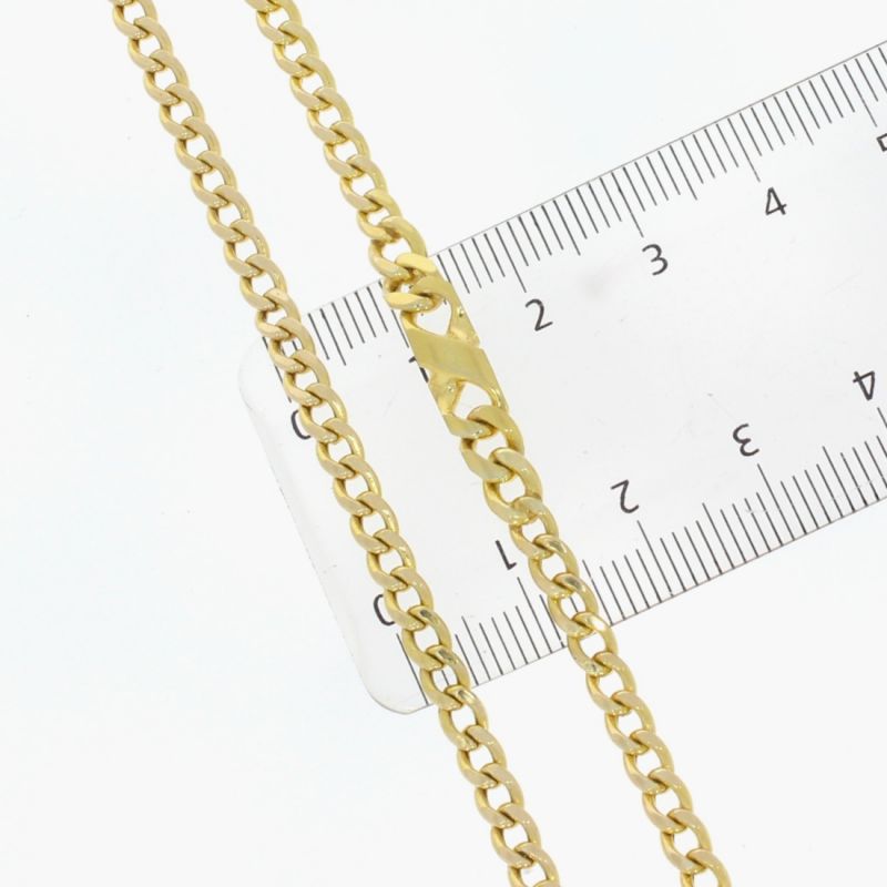 Panzerkette 333 8 Karat Gelbgold 79,5 cm