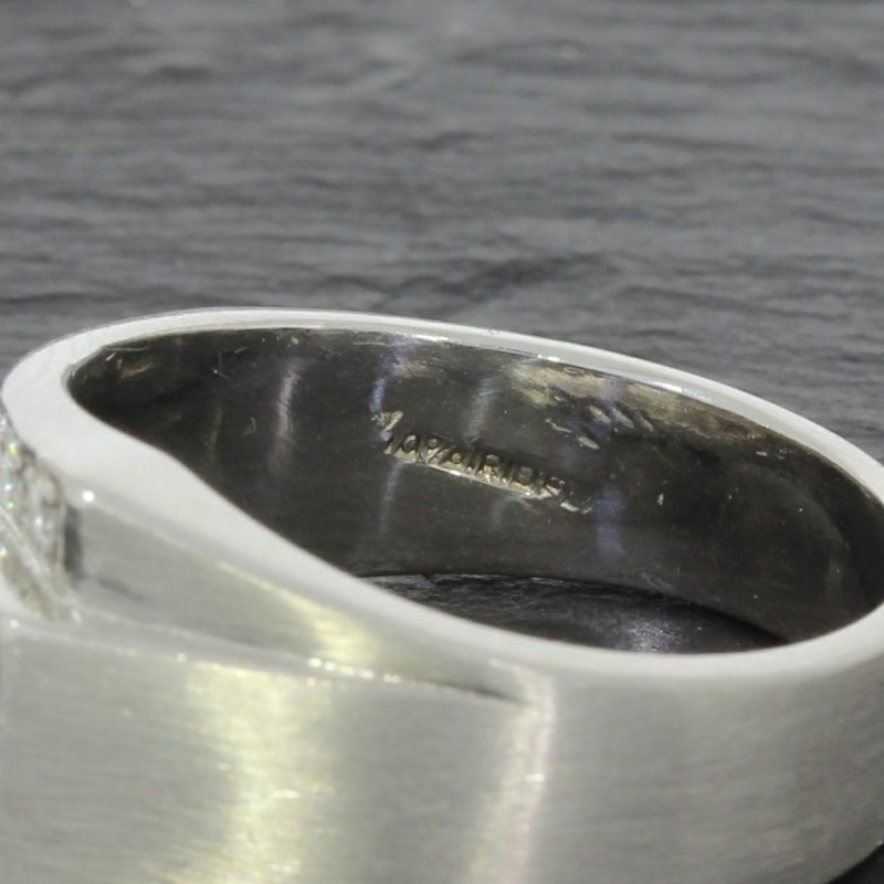 Diamant Ring 900 Platin 1,15 Carat