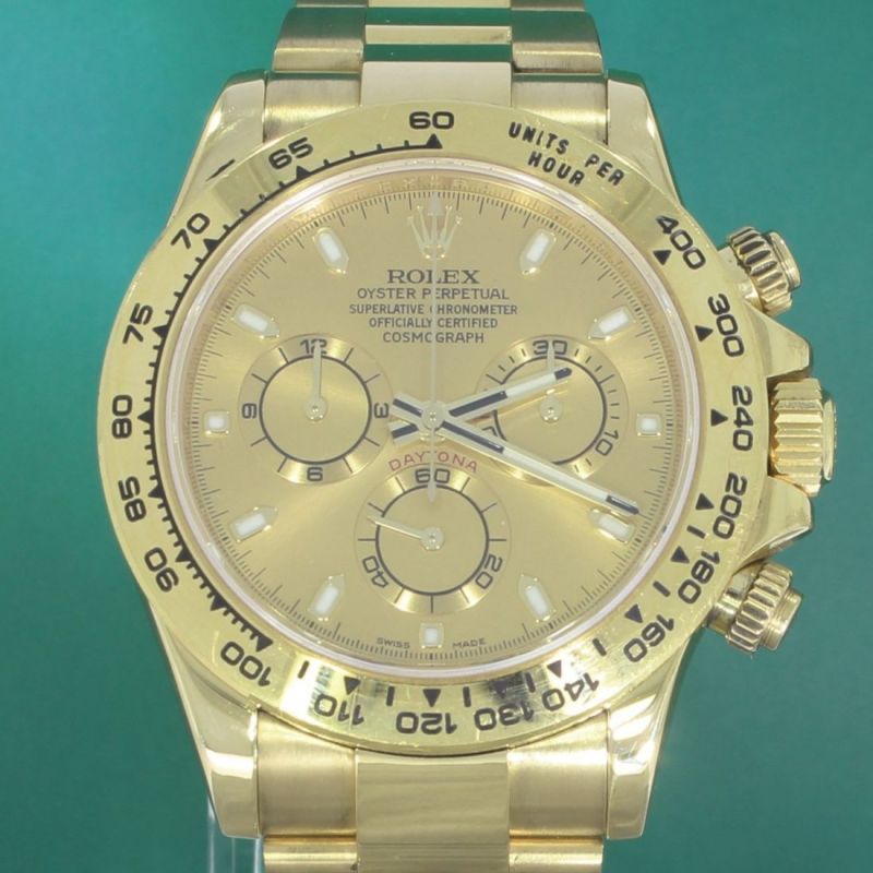 Rolex Daytona Cosmograph 40 mm Gelbgold 750 116508