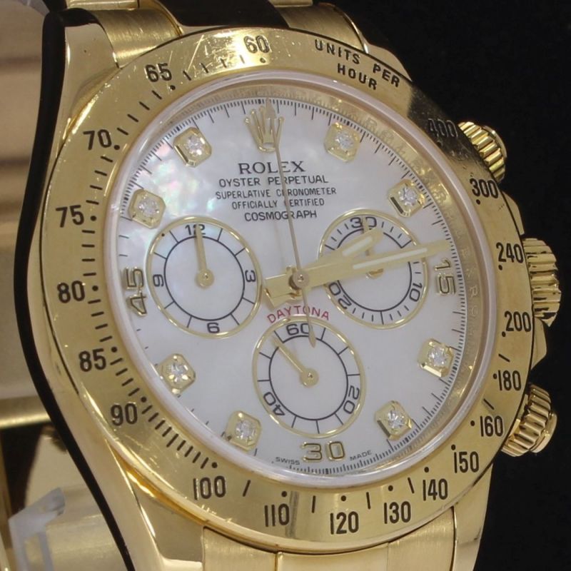 Rolex Daytona Cosmograph 40 mm Gelbgold 18 Karat 116528