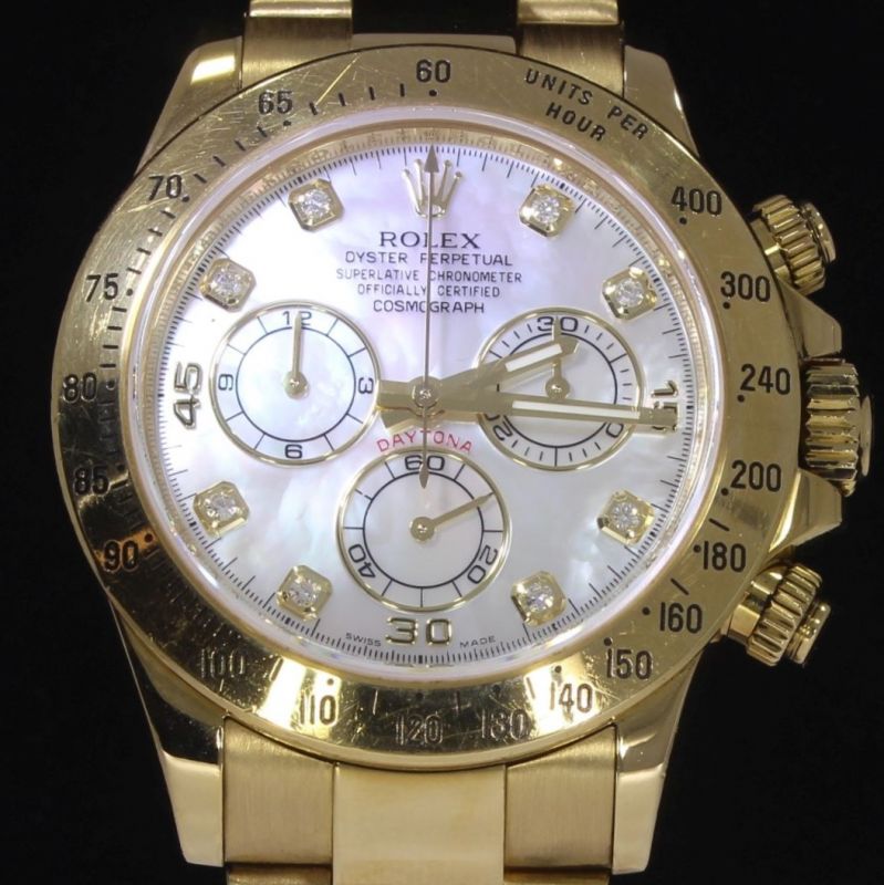 Rolex Daytona Cosmograph 40 mm Gelbgold 18 Karat 116528