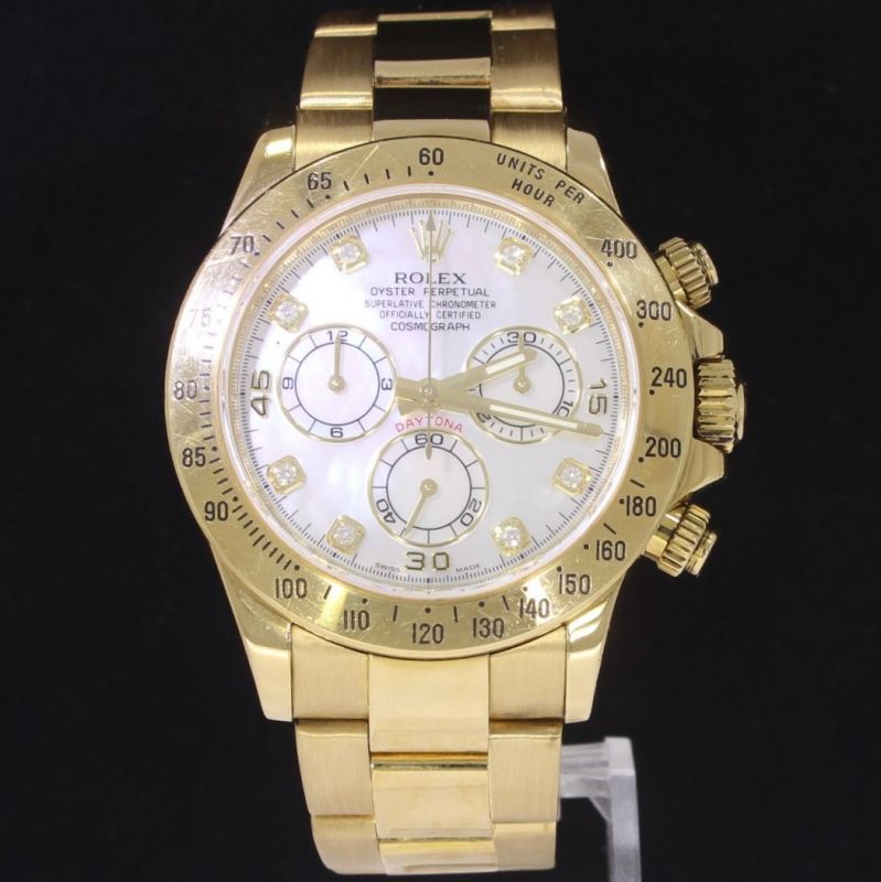 Rolex Daytona Cosmograph 40 mm Gelbgold 18 Karat 116528