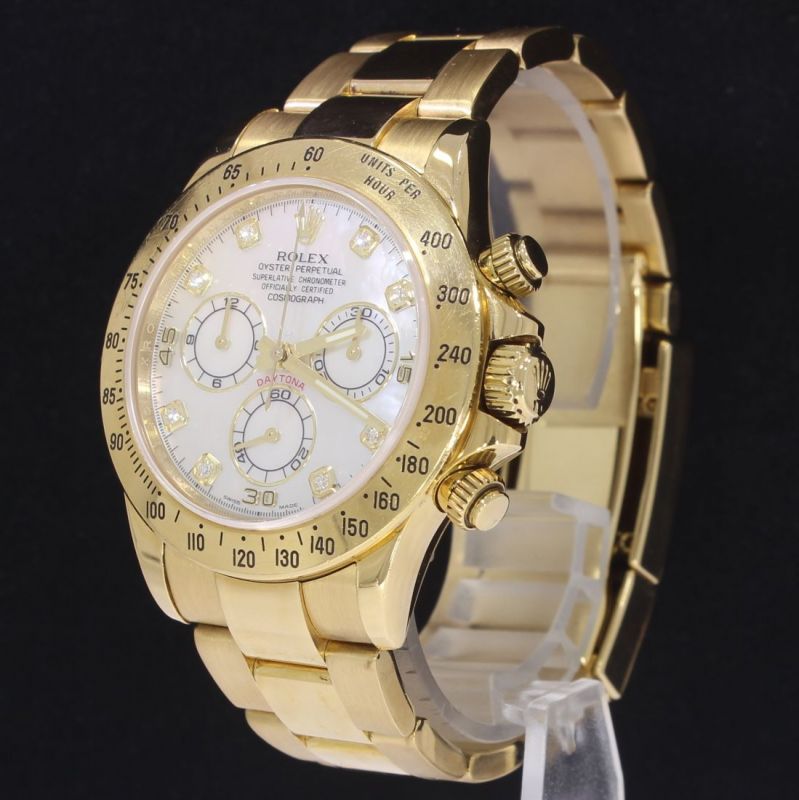 Rolex Daytona Cosmograph 40 mm Gelbgold 18 Karat 116528