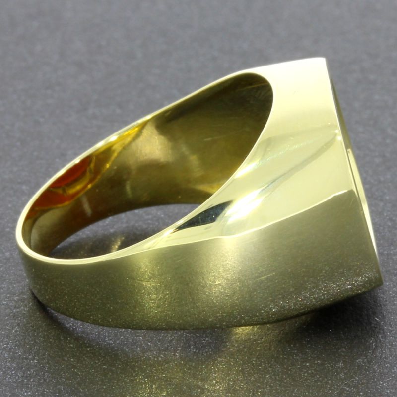Karneol Ring Gelbgold 585 14 Karat 