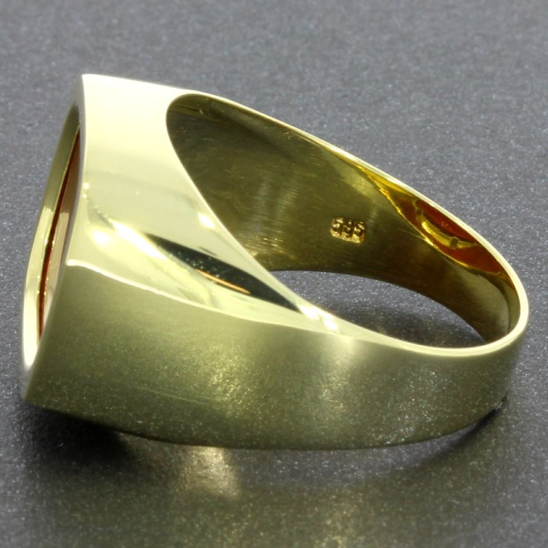 Karneol Ring Gelbgold 585 14 Karat 