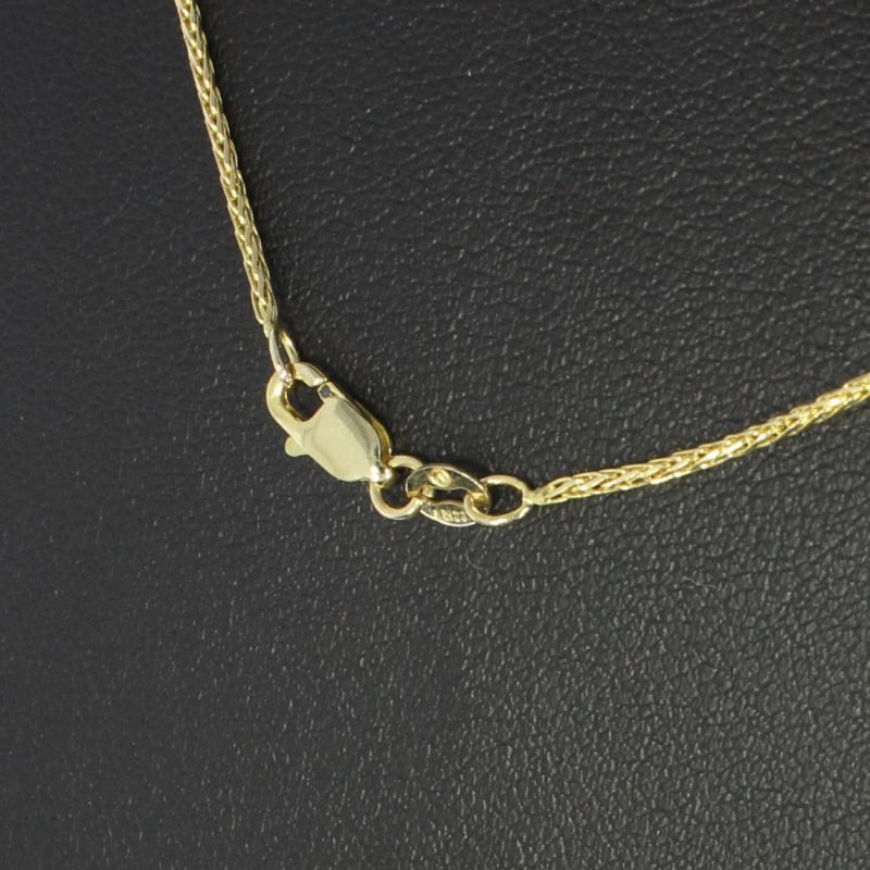 Zierliche Kette Gelbgold 585 14 Karat 61cm 