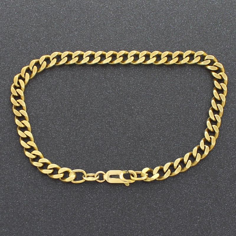 Panzerarmband Gelbgold 333 8 Karat 19,5 cm 