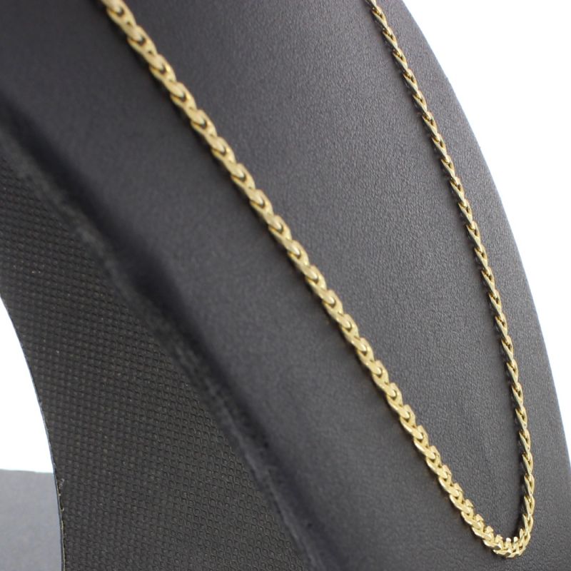Panzerstegkette Gelbgold 585 14 Karat 48,5 cm 