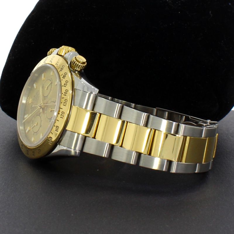 Rolex Cosmograph Daytona 40 mm Stahl Gold 116523 Full Set