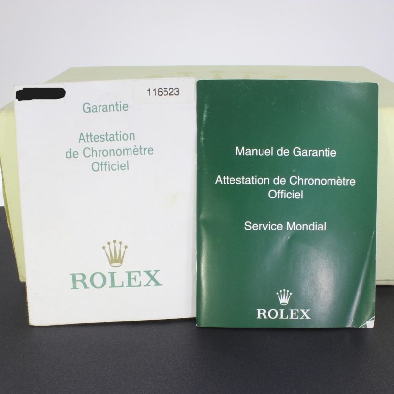 Rolex Cosmograph Daytona 40 mm Stahl Gold 116523 Full Set
