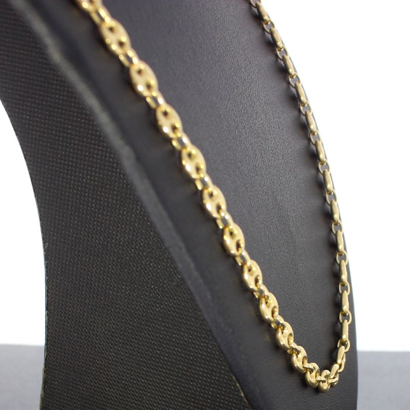Schiffsankerkette Gelbgold 585 14 Karat 62 cm 