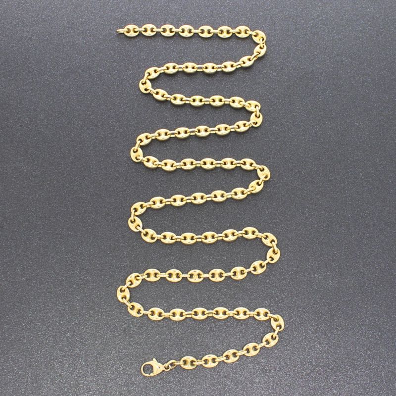 Schiffsankerkette Gelbgold 585 14 Karat 62 cm 