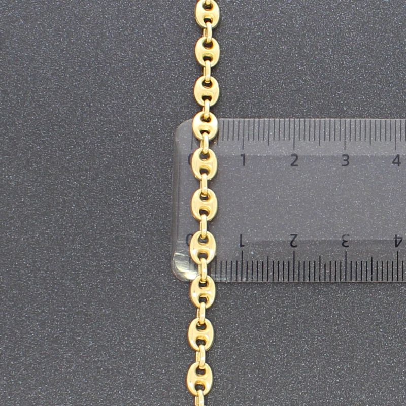 Schiffsankerkette Gelbgold 585 14 Karat 62 cm 