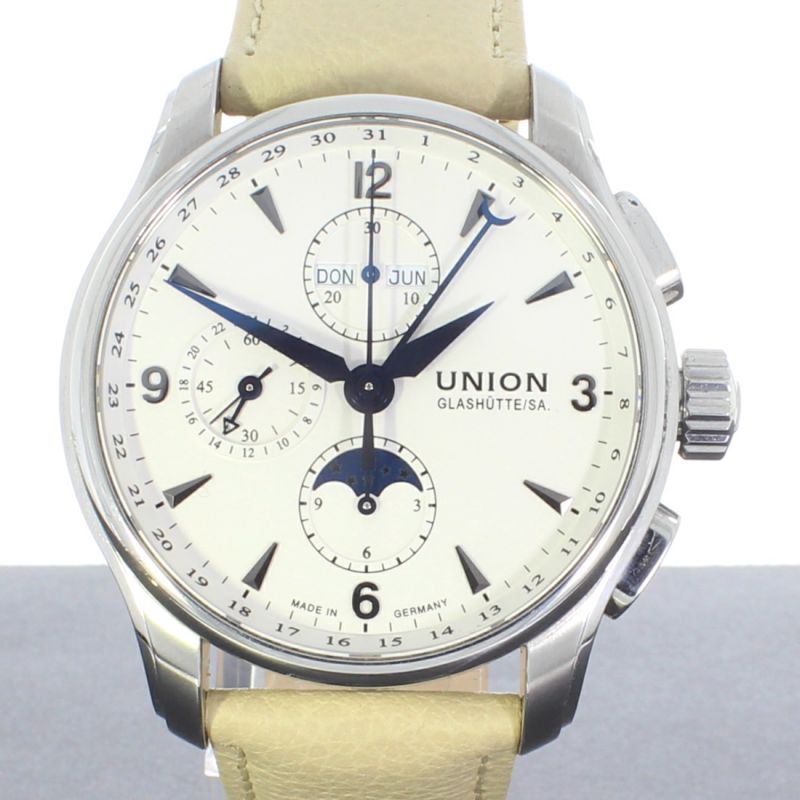 Union Glashütte Belisar Chronograph Automatik Leder D002.425.1