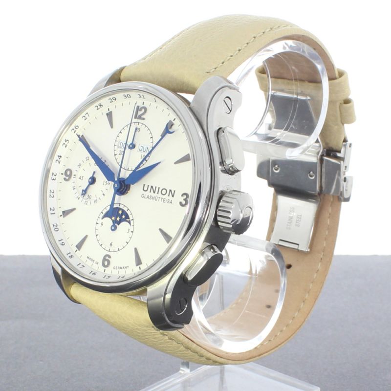 Union Glashütte Belisar Chronograph Automatik Leder D002.425.1