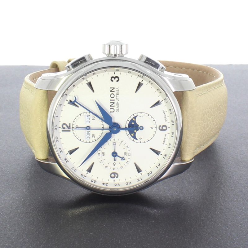 Union Glashütte Belisar Chronograph Automatik Leder D002.425.1
