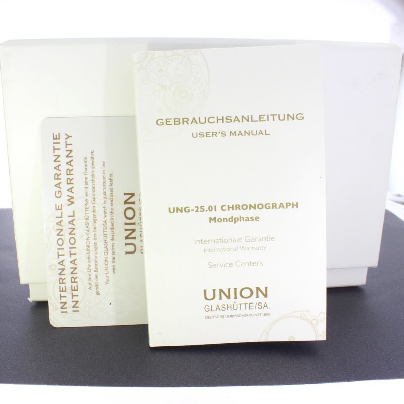 Union Glashütte Belisar Chronograph Automatik Leder D002.425.1