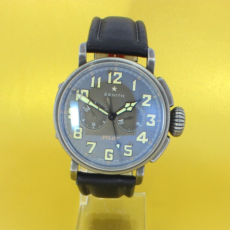 Zenith Pilot Automatik 11.2430.4069 Leder 